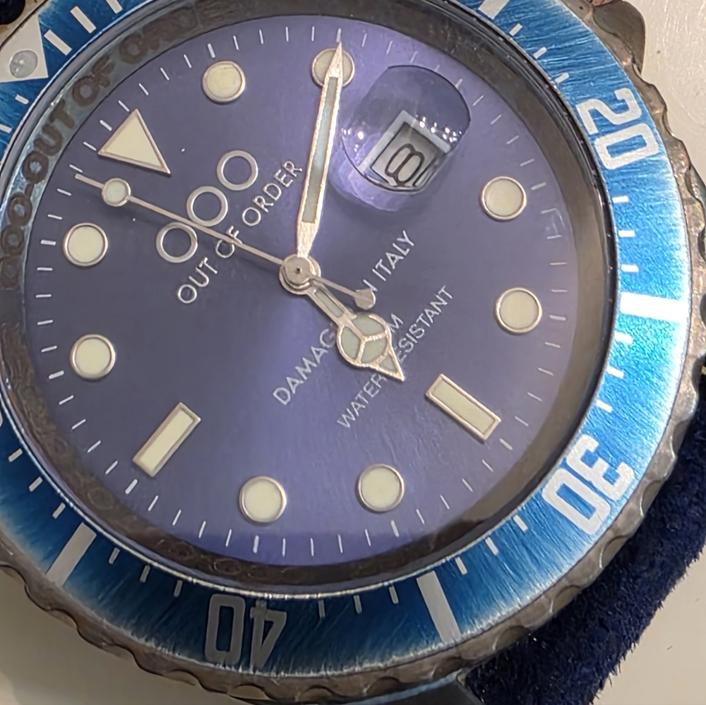 Out of Order Blue and Black Watch - Picture 12 of 13